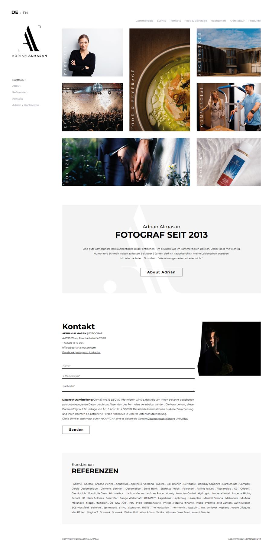 Startseite von Adrian Almasan
